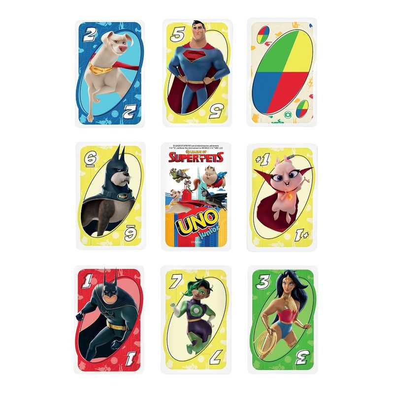 Mattel Games - UNO júnior - Jogo de cartas, Jogos cartas criança