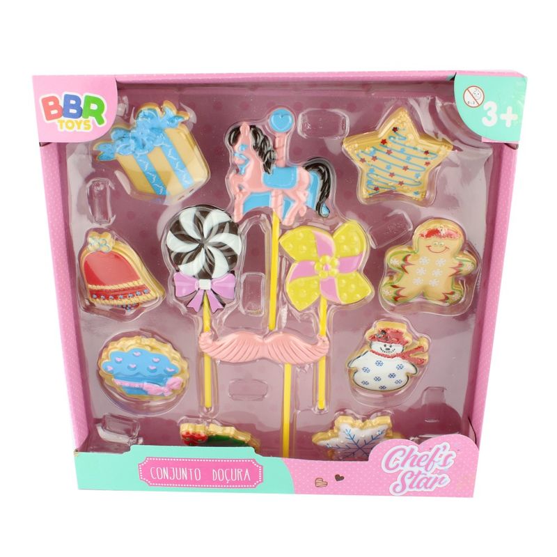 Kit-Conjunto-Docura-Pirulito-Chef-Star---BBR-Toys