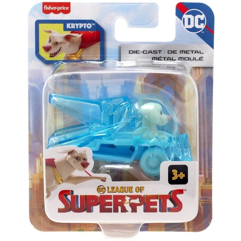 Fisher-Price-DC-Super-Pets-Carrinho-Spaceship-Krypto--Mattel