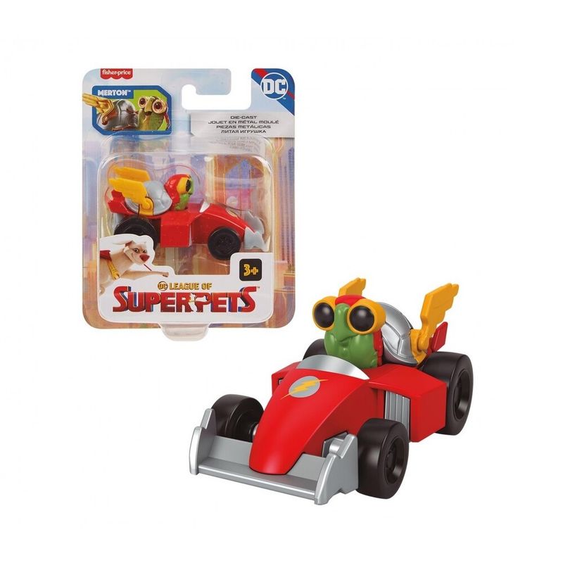 Fisher-Price-DC-Super-Pets-Carrinho-Merton---Mattel