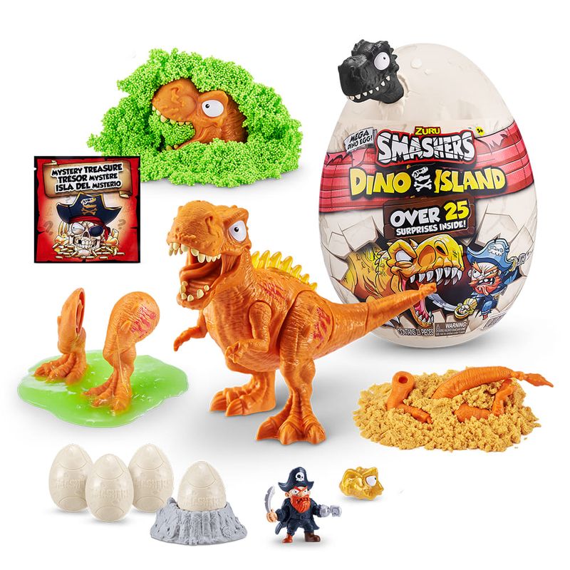 Smashers-Ovo-Dino-Pirata-Grande-Cinza---Fun-Divirta-se-