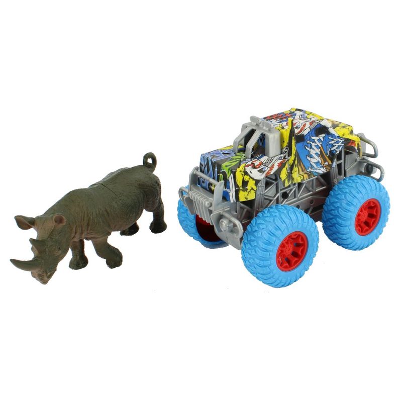 Carrinho-Monster-Truck-Friccao-com-Rinoceronte---BBR-Toys