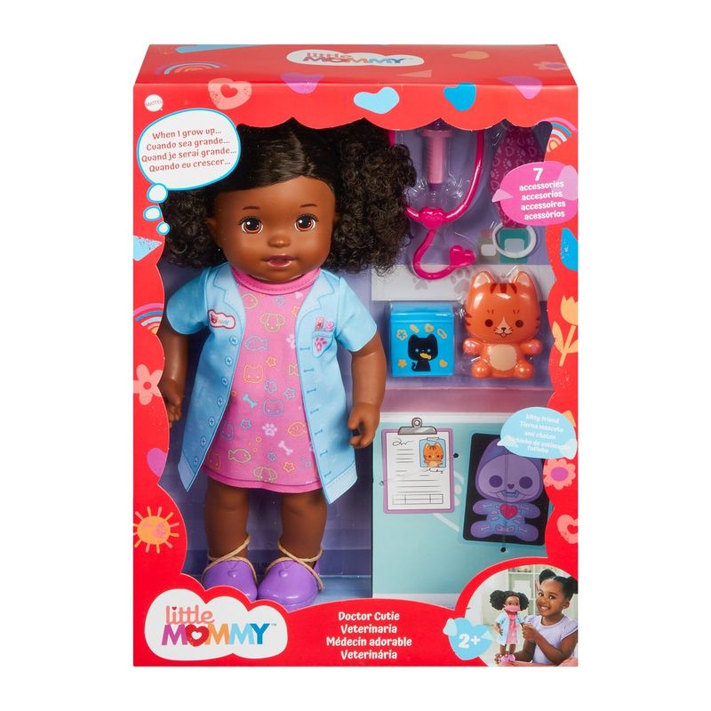 Boneca-Little-Mommy-Quando-Eu-Crescer-Veterinaria---Mattel