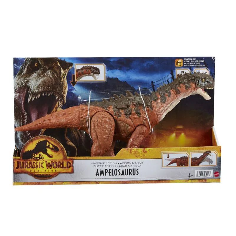 Dinossauro Siamosaurus Ação Massiva Jurassic World Dominion Mattel - Mattel  - Brinquedos e Games FL Shop