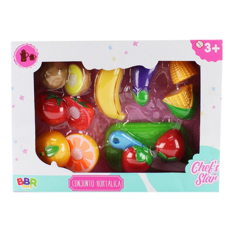 Kit-Conjunto-Hortalica-com-Legumes-Crec-Crec---BBR-Toys