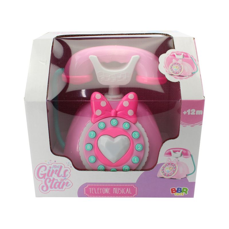 Telefone-Musical-Infantil-com-Som-e-Luzes-Rosa---BBR-Toys