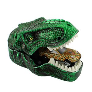 Lançador de Carrinhos Dinossauro Verde - BBR Toys