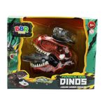 Lancador-de-Carrinhos-Dinossauro-Laranja---BBR-Toys