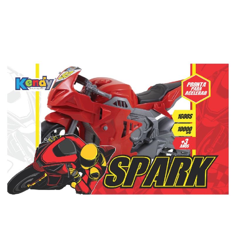 Moto-Spark-Roda-Livre-Vermelho---Kendy