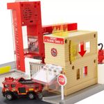 Matchbox-Motores-Fire-Station-Rescue-Playset---Mattel