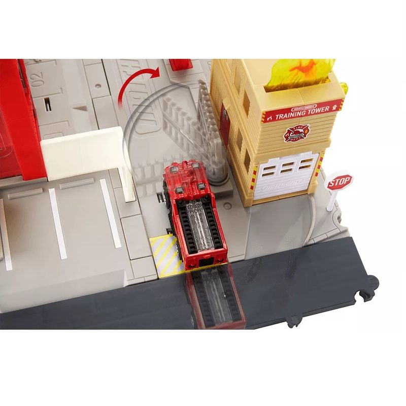 Matchbox-Motores-Fire-Station-Rescue-Playset---Mattel