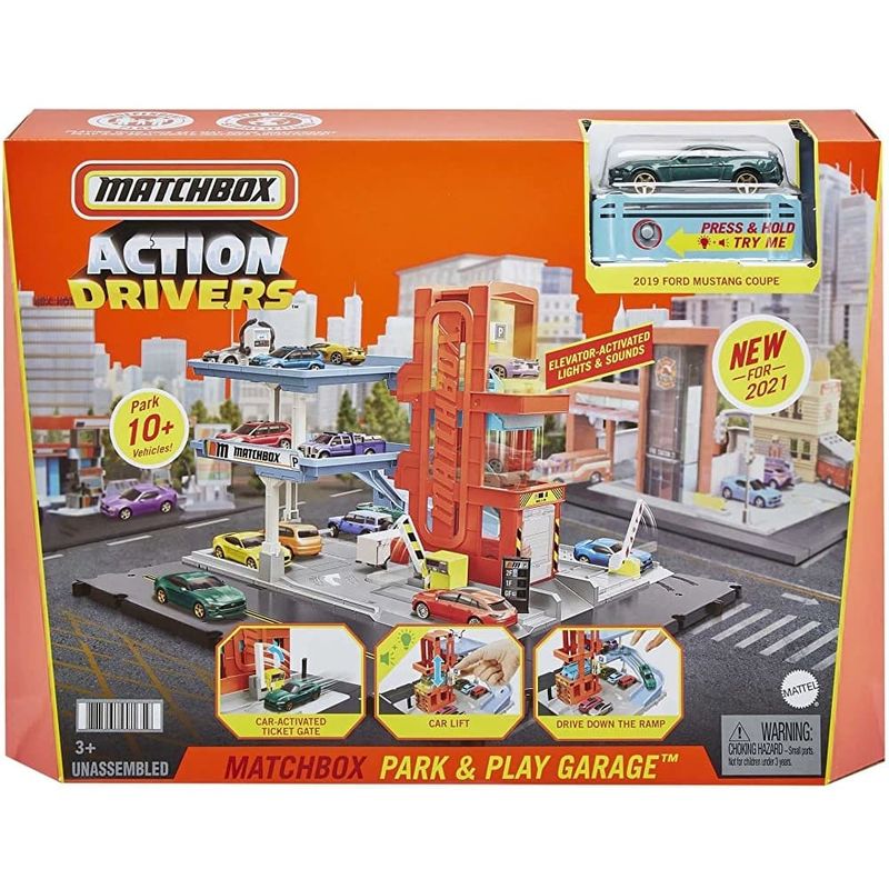 Matchbox-Motores-Parking-Garage-Playset---Mattel