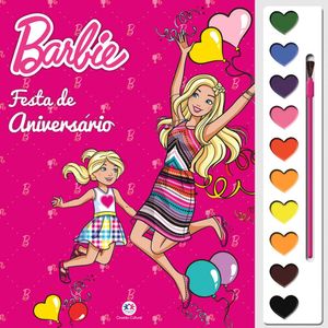 Barbie Aquarela Festa de Aniversário - Ciranda Cultural