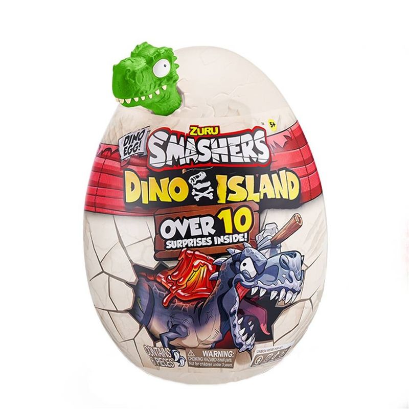 Smashers-Ovo-Dino-Pirata-Medio-Verde---Fun-Divirta-se
