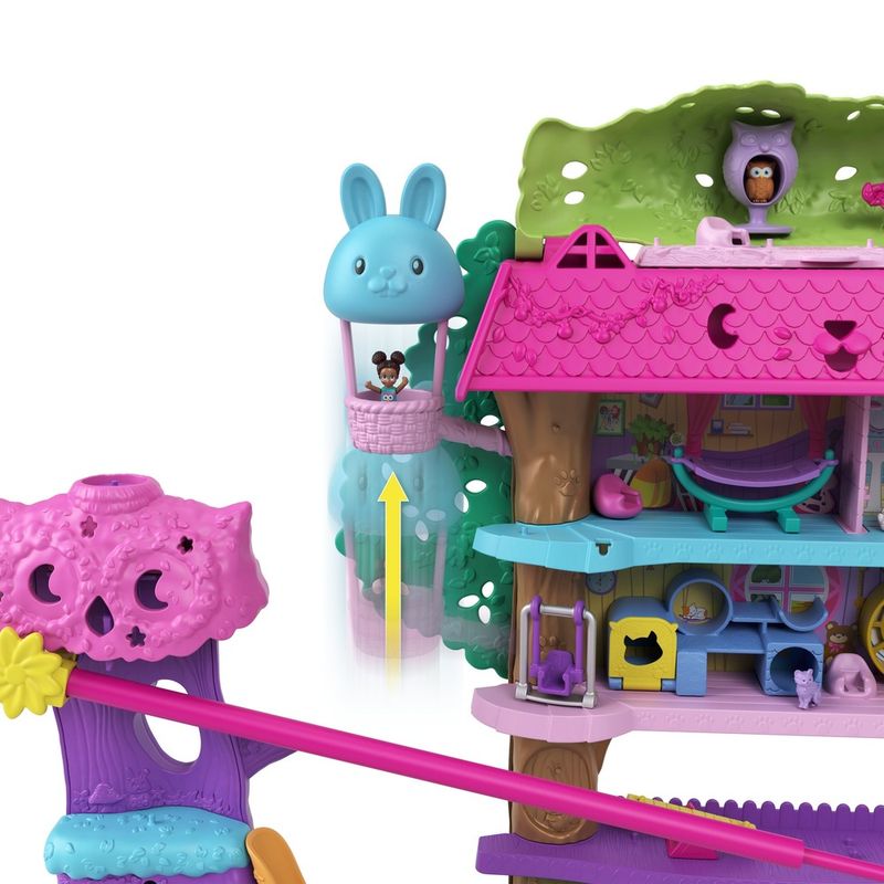 Riachuelo  Playset - Polly Pocket - Casa de Aventuras na Árvore