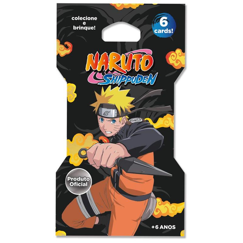 Cards-Colecionaveis-Naruto-Shippuden-Envelope-com-6un---Elka