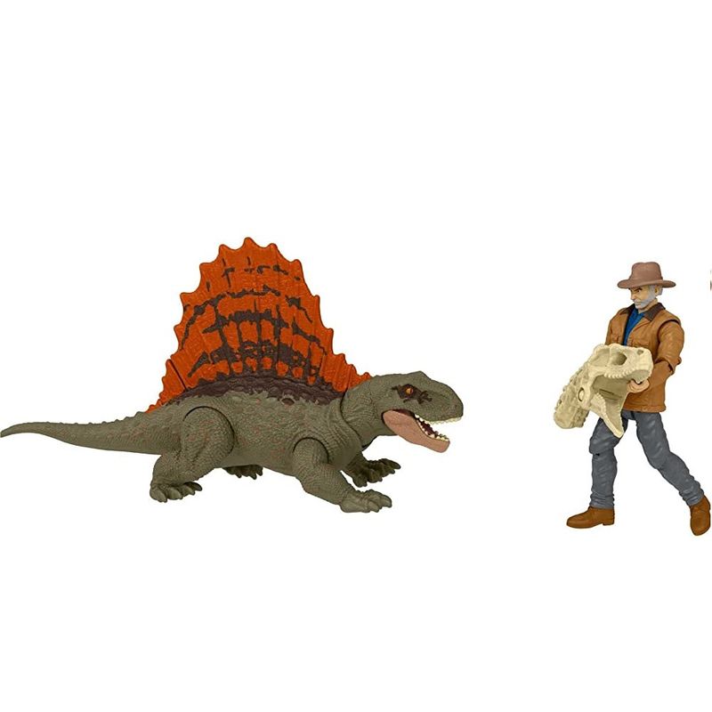 Jurassic-World-Dominion-Dr.-Alan-Grant-e-Dimetrodon---Mattel