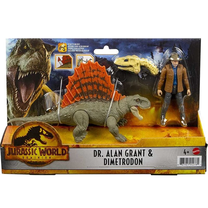Jurassic-World-Dominion-Dr.-Alan-Grant-e-Dimetrodon---Mattel