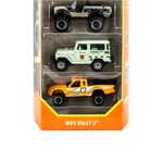 Matchbox-MBX-Rally-II-Pack-Com-5-Carrinhos---Mattel