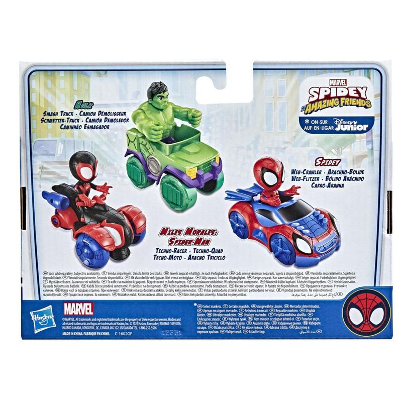 Marvel-Spidey-Amazing-Friends-Smash-Truck-Hulk---Hasbro