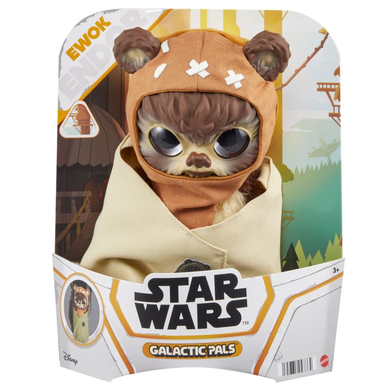 Pelucia-Star-Wars-Amigos-Galacticos-Ewok---Mattel