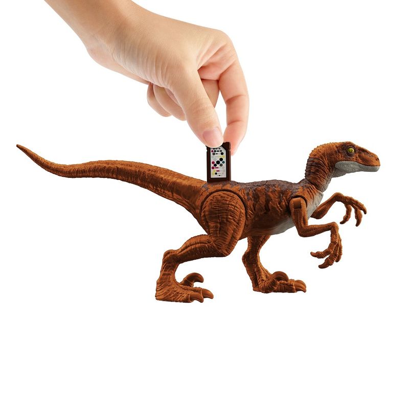 Jurassic-World-Legacy-Collection-Velociraptor-Laranja---Mattel