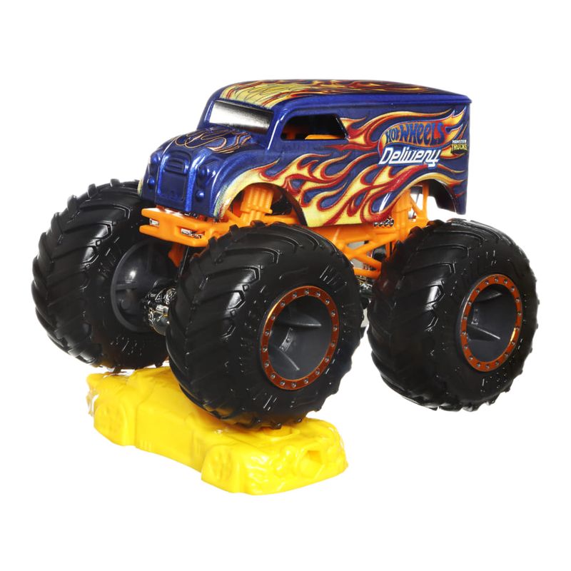 Monster Truck Hot Wheels Escala 1:64 Caminhão De Brinquedo 4+ Anos Em Metal  - Original Mattel