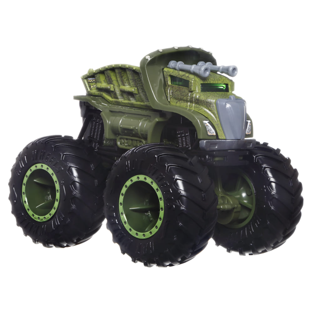 Hot Wheels Monster Trucks Triceratops Escala 164 Mattel Toymania Barão Distribuidor 5005