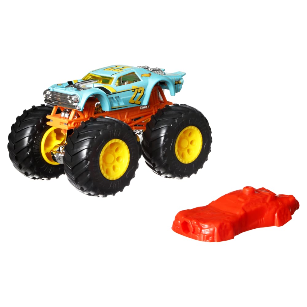 Hot Wheels Monster Trucks Night Shifter Escala 164 Mattel Toymania Loja Toymania 5109