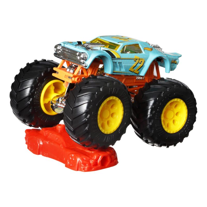 Hot Wheels Monster Trucks Night Shifter Escala 164 Mattel Toymania Loja Toymania 4201