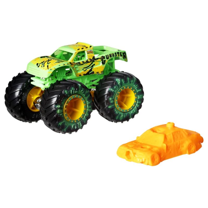 Hot-Wheels-Monster-Trucks-Gunkster-Escala-1-64---Mattel