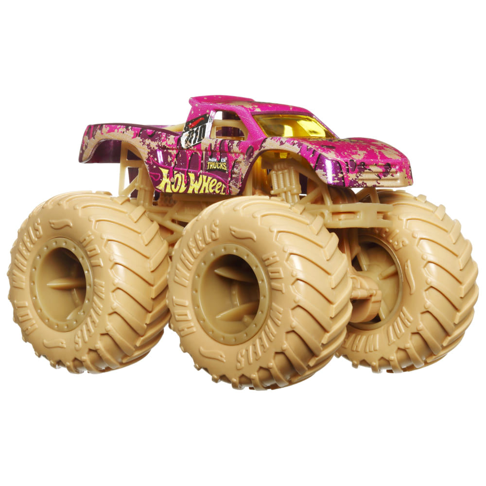 Hot Wheels Monster Trucks Podium Crasher Escala 164 Mattel Toymania Barão Distribuidor 5866