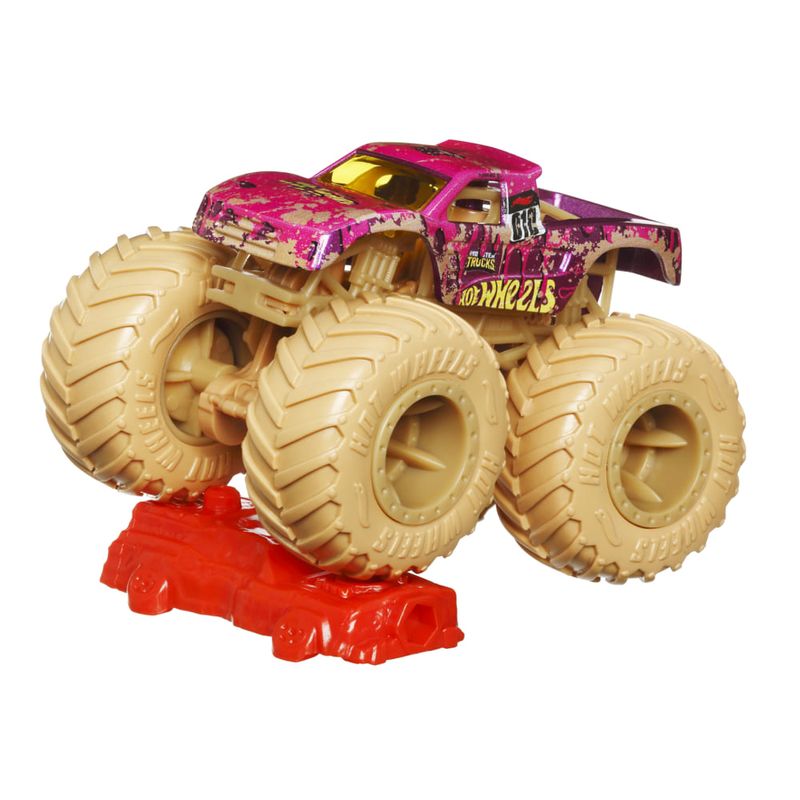 Hot-Wheels-Monster-Trucks-Podium-Crasher-Escala-1-64---Mattel