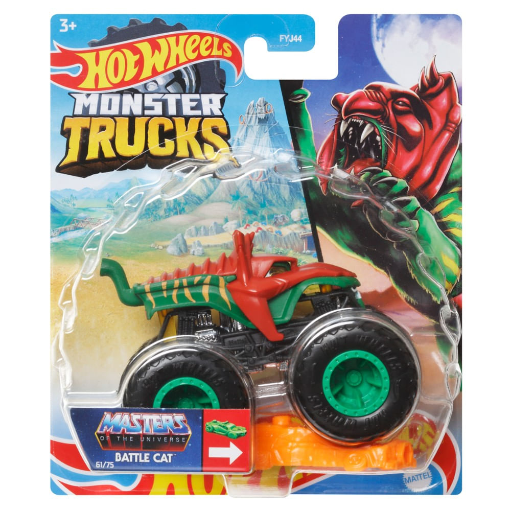 Hot Wheels Monster Trucks Hot Wheels 4 Vs Hot Wheels 1 - Mattel Toy Mania -  Loja ToyMania