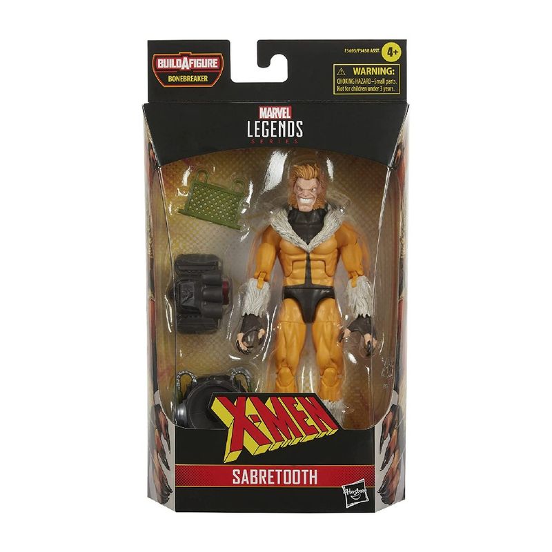 Figura-Marvel-Legends-Series-X-Men-Dentes-de-Sabre---Hasbro