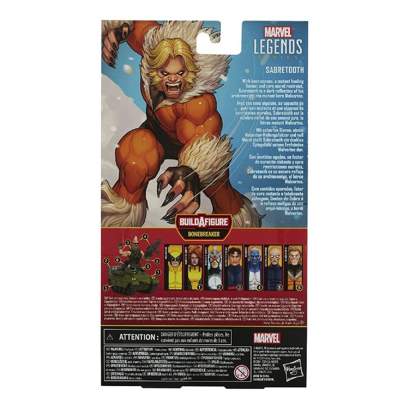 Figura-Marvel-Legends-Series-X-Men-Dentes-de-Sabre---Hasbro