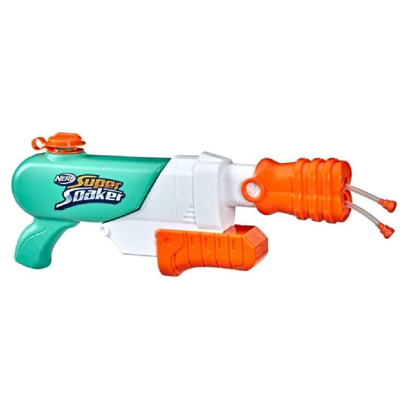 Lançador De Água Nerf Super Soaker Twin Tide Hasbro - E0024