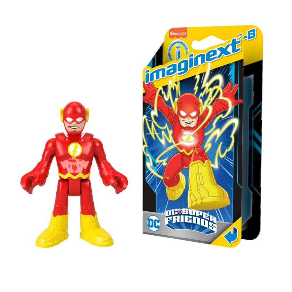 imaginext dc super friends flash & cycle