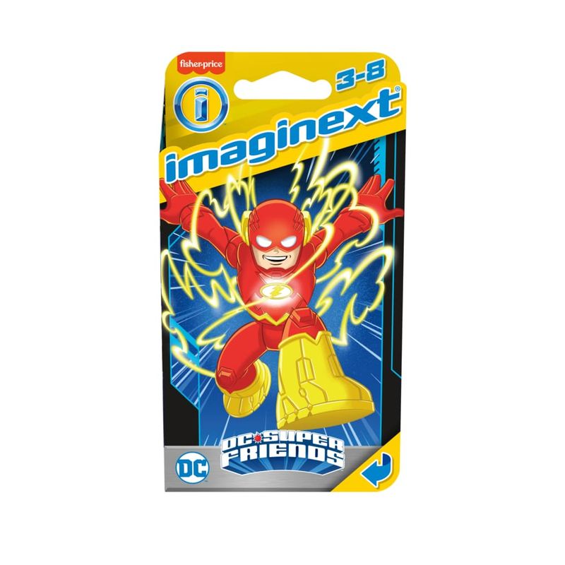 Fisher-Price Imaginext The Flash XL-Figur - DC Super Friends, 25 Cm, Ab 3 Jahren