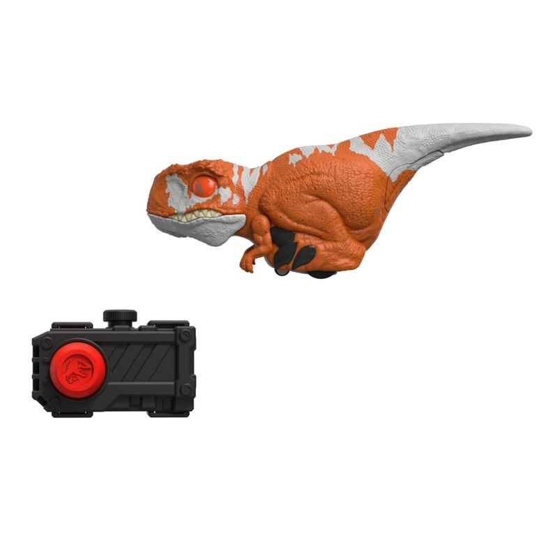 Jurassic-World-Click-Tracker-Atrociraptor-Laranja---Mattel