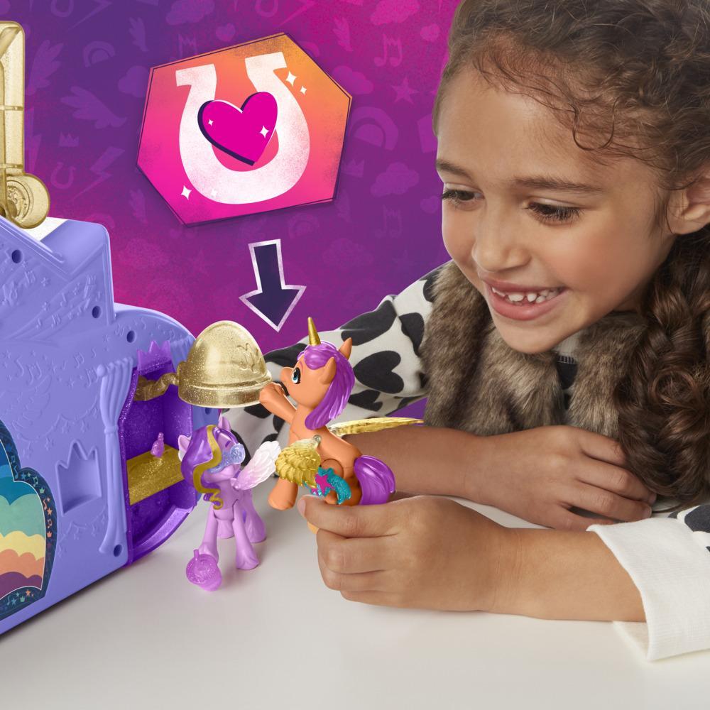 My Little Pony Brinquedo Musical 2 em 1: Karaoke e SPA, Playset com 20 – O  Gato Rápido