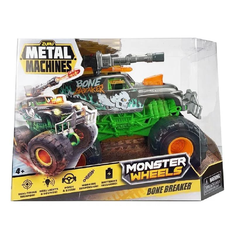 Monster-Wheels-Com-Lancador-Bone-Breaker---Candide