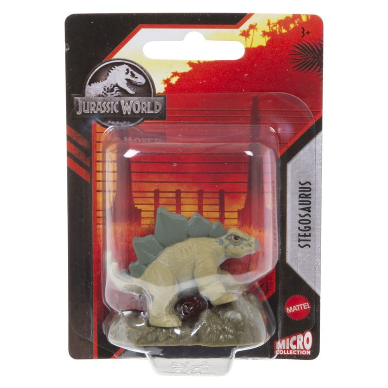 Jurassic-World-Mini-Figuras-Collection-Stegosaurus---Mattel