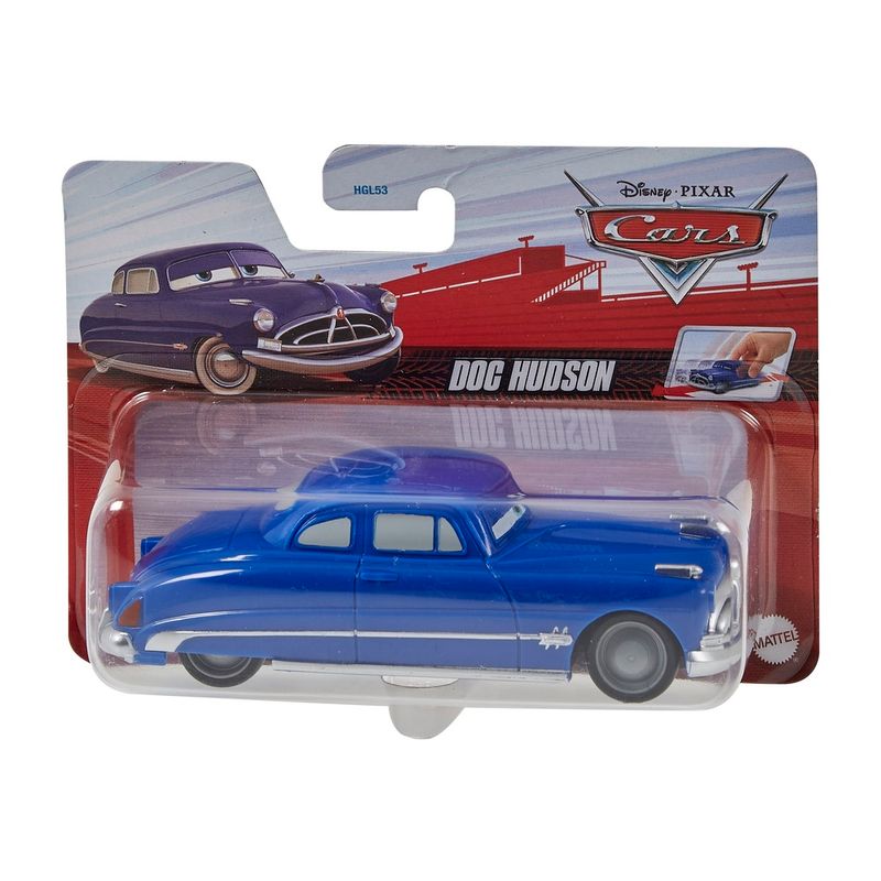 Carrinho-Pixar-Carros-Pullback-Doc-Hudson---Mattel