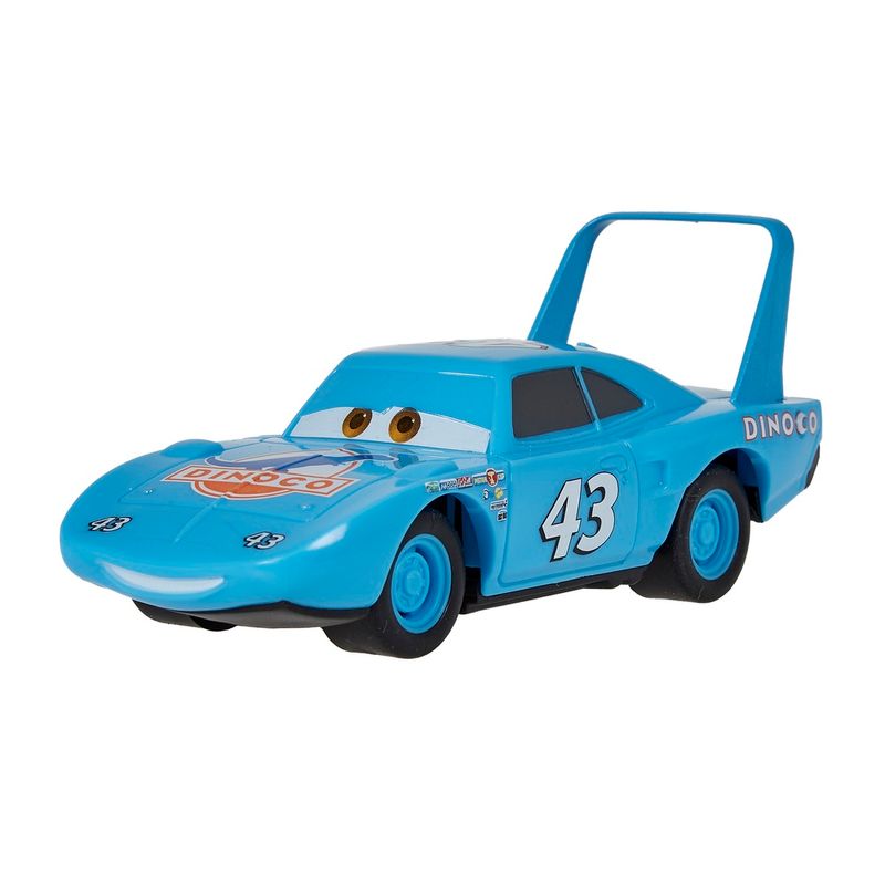 Carrinho Pixar Carros Pullback The King Dinoco - Mattel