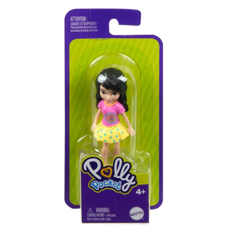 Polly-Pocket-Boneca-Basica-Saia-Coracoezinhos---Mattel