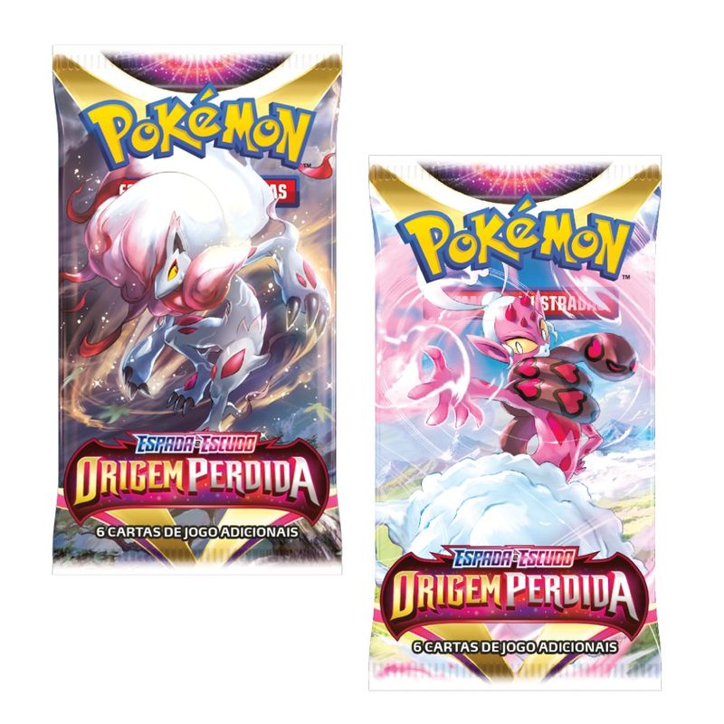 JOGO DE CARTAS BOOSTER POKEMÓN ESPADA E ESCUDO 11 ORIGEM PERDIDA