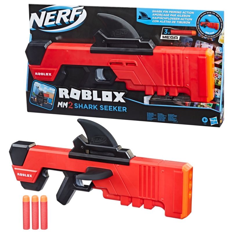 Nerf-Lanca-Dardos-Roblox-MM2-Shark-Seeker---Hasbro