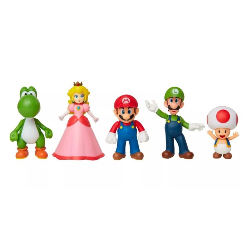 Super-Mario---Friends-Pack-com-5-Personagens---Candide
