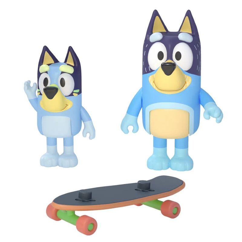 Bluey-Story-Pack-2-Personagens-Skateboarding---Candide